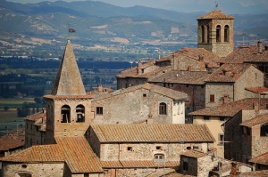 Centro storico di Anghiari in provincia di Arezzo